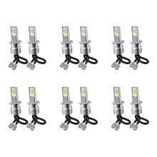 12X H3 Super Hell LED Scheinwerfer Nebel Scheinwerfer Antrieb Lampe Lampen Satz 6000K Weiß 10W