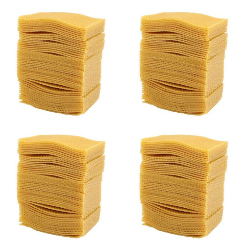 200PCS Beekeeping Hive Beekeeping Honeycomb Foundation Frame Hive Garden Hive Beekeeping Tools
