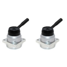 2X 3 Position 4 Way G1/4 Inch Dia Pneumatic Hand Lever Valve K34R6-8D Manual Directional Valve Mechanical Control Valve