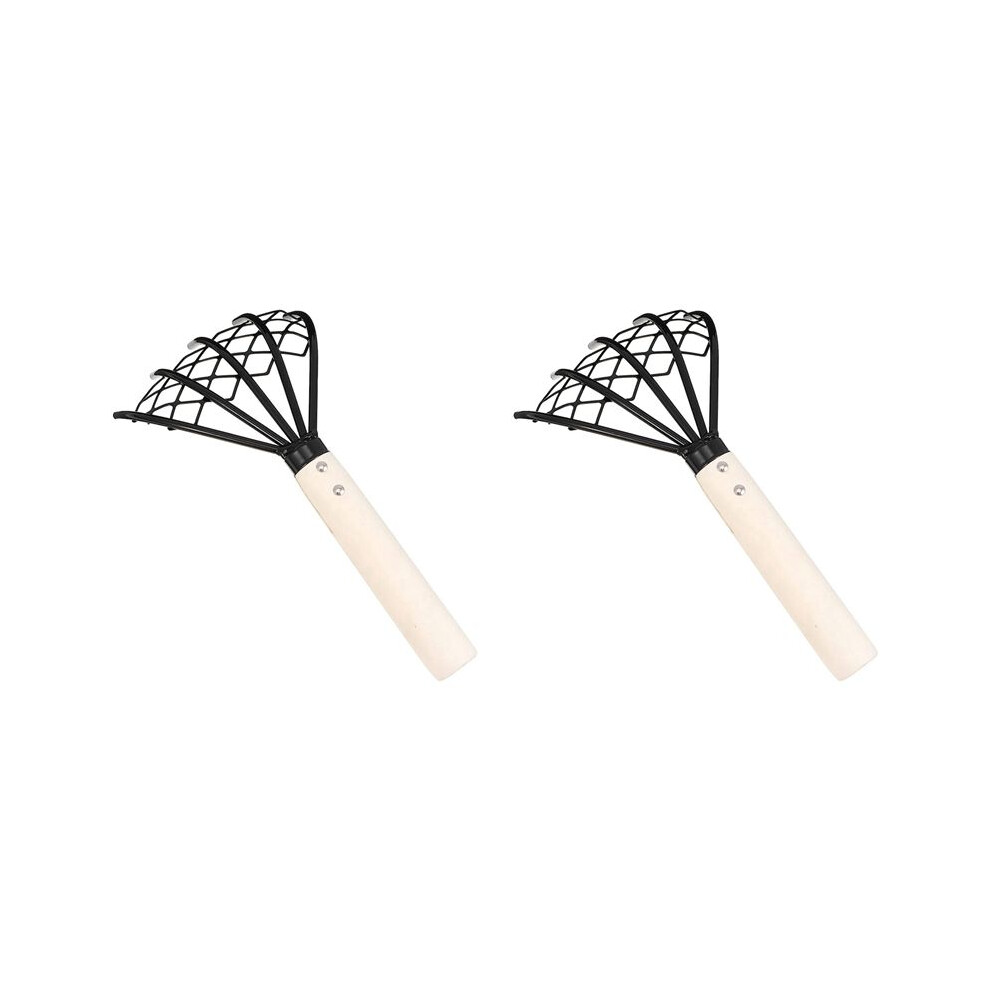 2X Five-Claw Rake Scarifying Tool Seafood Shell Rake 6033419909552