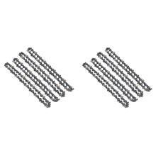 8-Delige -Kettingzaagketting 6 Inch Geleidezaagketting 1/4 LP-Pitch, 37 Secties voor Elektrische Draagbare Handkettingzaag