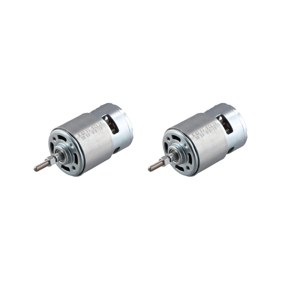 2X 755 Motor For Weed Trimmer 21V Grass Cutter Motor With Long Shaft For Efficient Weed Cutting And Trimming 6032451606832