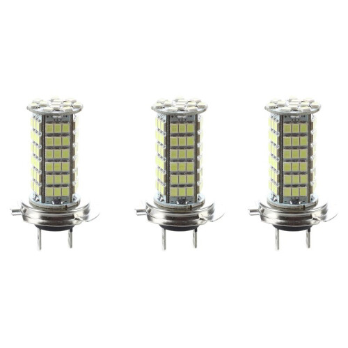 3 White H7 12V 102 SMD LED Headlight Car Lamp Bulb Light Lamp