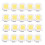 20X High Power 30W LED Chip Bulb Light Lamp DIY White 2200lm 6500K 1