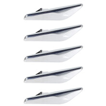 5X Per- X3 X4 F25 F26 2013-2017 Anteriore Destro Cromato Parafango Trim Finisher Indicatore di Direzione Copertura Della Lampada Trim