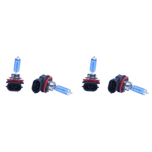 4X LAMPADINE XENON HID H11 5000K 55W per AUTO