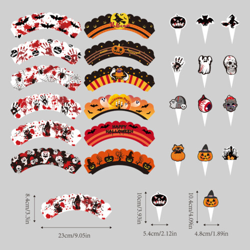 Halloween Pumpkin Cupcake Stand - 3 Tier 2