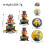 Halloween Pumpkin Cupcake Stand - 3 Tier 7