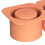 (Orange) Lid Ice Cube Tray for Whiskey Cocktails 4