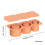 (Orange) Lid Ice Cube Tray for Whiskey Cocktails 9