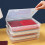 A4 Clear File Box for School & Office Supplies 10