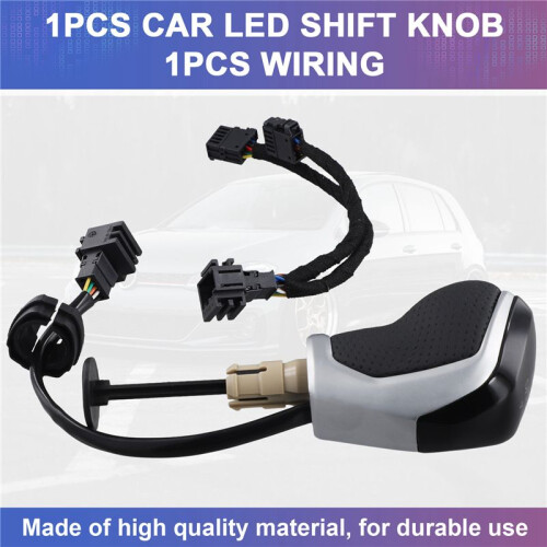 Car LED Shift Knob Electronic Shift Handle with Holes for   Mk6 Mk7  B7 B8  MK2 Shift Handle 2
