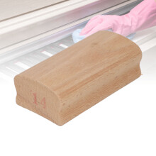 Blocco di levigatura in legno per raggio di chitarra, 35,56 cm, strumento per liutista per livellamento dei tasti