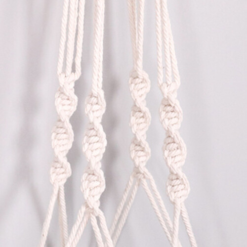 Boho Macrame Plant Hangers, 2pcs 1