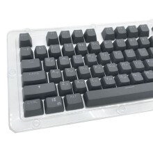 104 Keys Retro Round Keycaps Double Shot DIY Russian English Backlight PBT Typewriter Keycaps for Backlit Classy Player