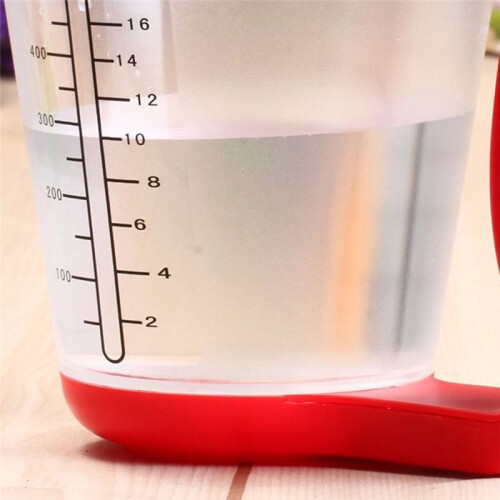 Kitchen Scales Temperature Measurement Cups Electronic Tool with LCD Display Digital Beaker Hostweigh Measuring Cup 2
