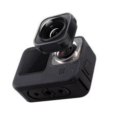 155 Max Wide Angle Lens for 12, 11, 10, 9 Waterproof 5M Anti-Shake, with Waterproof Case