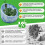 Herb Stripper, Pottery Herb Stripper Bowl, Herb Stripper Bowl,Kitchen Herb Stripping Tool Efficient Leaf Removal Tool 4