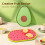 Schneidebrett Wassermelone Avocado Doppelseitig Niedlich Obst Gemüse Schneidebrett Schneidebrett Küche 6