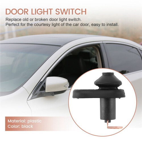 5 pieces black door lamp light  mounting for car 1