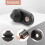 5 pieces black door lamp light  mounting for car 5