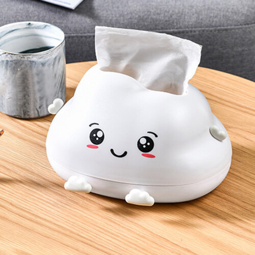 Cloud Taschentuchbox PP Multifunktional Weiß 230.00g 2
