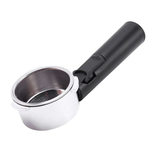 2 Pcs 51mm Bottomless Filter Coffee Machine Accessories Domestic Coffee Machine Accessories Bracket Handle Hollow Handle 2