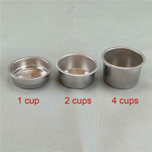 2 Pcs 51mm Bottomless Filter Coffee Machine Accessories Domestic Coffee Machine Accessories Bracket Handle Hollow Handle