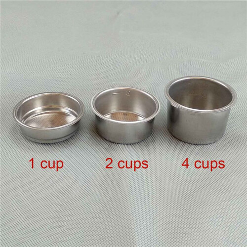 2 Pcs 51mm Bottomless Filter Coffee Machine Accessories Domestic Coffee Machine Accessories Bracket Handle Hollow Handle