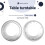12 Inch Round Shape Galvanized Turntable Rotating Swivel Plate Kitchen & Display Table Hardware 6