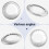 12 Inch Round Shape Galvanized Turntable Rotating Swivel Plate Kitchen & Display Table Hardware 7
