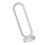 Oval-Tischleuchte 3 W USB-dimmbar 32 cm Weiß 12