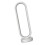 Oval-Tischleuchte 3 W USB-dimmbar 32 cm Weiß 11