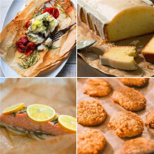 400 Pcs Silicone Oil Paper Baking Sheet, Non-Stick Baking Paper, Suitable for Baking,Air Fryer, Cakes, Biscuits, Etc