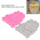 2 Pack Silicone Beehive Shape Molds for Chocolate Candy Pudding Bake 5