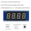 4-Digit 8-Segment Display Module for Raspberry Pi , Embedded 74HC595 Driver, SPI-Compatible, Easy to Drive 2