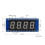 4-Digit 8-Segment Display Module for Raspberry Pi , Embedded 74HC595 Driver, SPI-Compatible, Easy to Drive 5