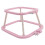 Double Layer Embroidery Frame Stand with Adjustable ABS Needlework Holder Light Purple 14