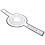 2X Silicone Baking Mat for Dutch Oven Bread Baking Non-Stick Baking Mat with Long Handle 8.3Inch Reusable Sheets Black 2