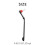 10X 2 in 1 Coffee Machine Brush Nylon Espresso Coffee Grinder Brushes Coffee Spoon Machine Group  Kitchen Tools 7