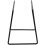 3X Drip Coffee for Filter Cup Holder Shelf Geometry Coffee Dripper Stand for  Drip Metal Special Frame Black 3