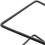 3X Drip Coffee for Filter Cup Holder Shelf Geometry Coffee Dripper Stand for  Drip Metal Special Frame Black 6