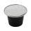 100 Sets Refillable Coffee Capsules Cup Disposable Coffee Capsules Packaging Cafe Supplies for  Black 2