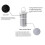 Activated Carbon Water Filter Jug, High-Efficiency Kitchen Purification System, Reduces Chlorine, Metals & Sediments 2