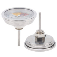 1/2in Grill Smoker Temperature, IP55 Grill Thermometer High Temperature for Family for Metallurgy Barbecue Chemical