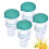 Exprimidor de Rosca,  Exprimidor Portátil de Limones Compacto, Extractor Mejorado con Tapa para Jugo. 2