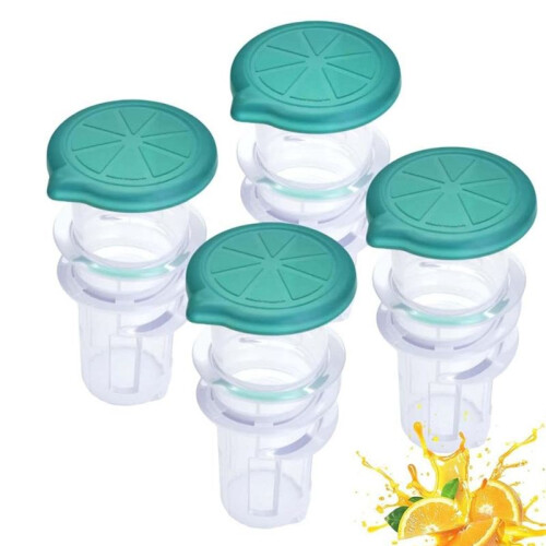 Exprimidor de Rosca,  Exprimidor Portátil de Limones Compacto, Extractor Mejorado con Tapa para Jugo. 1