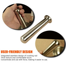 Small Mortar and Pestle Set Stainless Steel Multipurpose Medicine Jar Household Stainless Steel Crusher Food Grinder