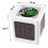 Timer 1.4in 4 Sided Digital Shot Countdown Stopwatch for Chess and Card Competition Countdown Timer White 8