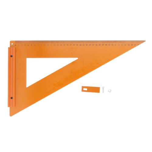 Woodworking Triangle Ruler 40x23cm | Engineering Plastic Carpenter Square 2
